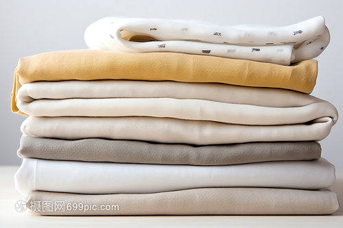 折叠的织物堆 针织品及原料批发行业概览与运营策略